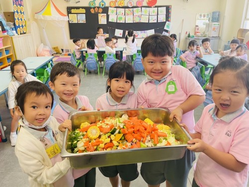 K3 Vegetable Soup Cooking