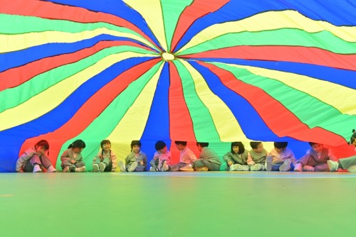 Outburst of Energy at the Parent-child Sports Day